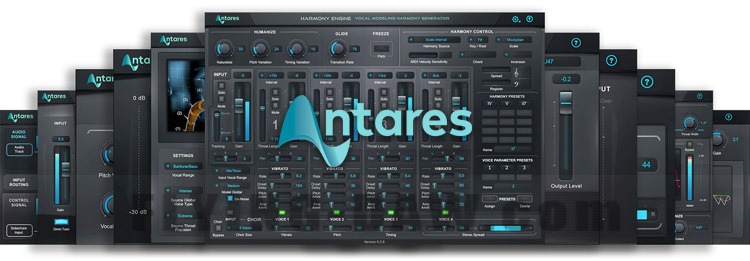 11个人声效果器插件套装 Antares AVOX Bundle v4.3.0 Win （包含Harmony Engine Mic Mod ARTICULATOR ASPIRE CHOIR DUO MUTATOR PUNCH SYBIL EROSAT WARM）