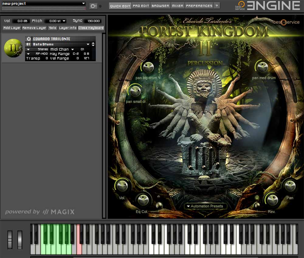 Best Service Engine 2 v2.8.1采样器 全30套音色（全家桶）