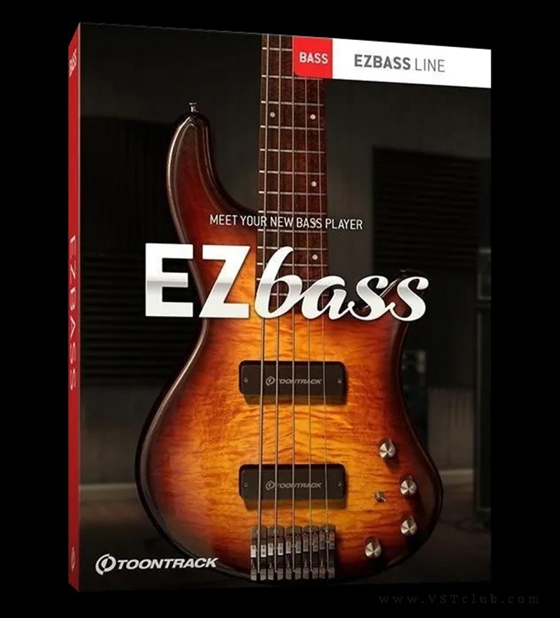 Toontrack EZBass v1.1.7 虚拟贝司 9GB完整版
