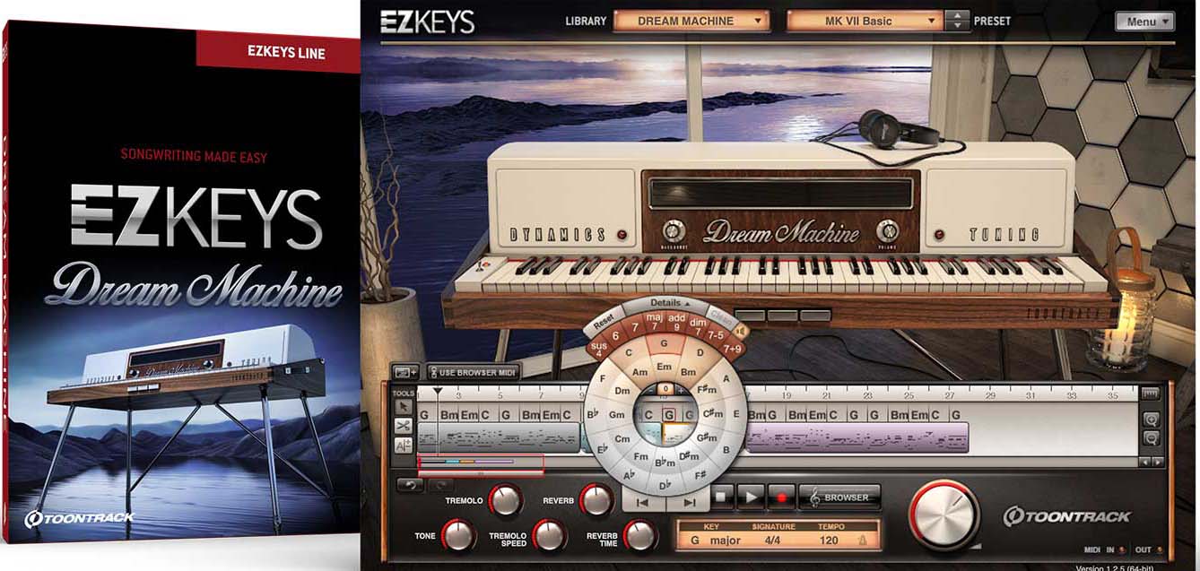Toontrack EZKeys v1.3.3 虚拟钢琴 Loop钢琴 完整版