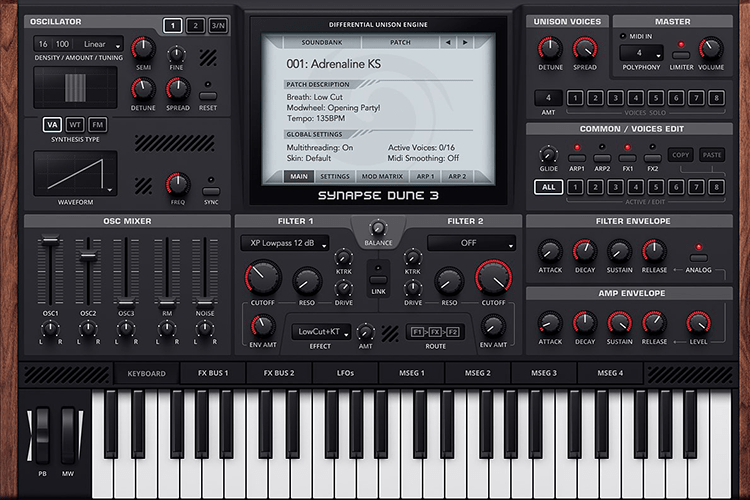 沙丘电子合成器 Synapse Audio DUNE 3 v3.5.2