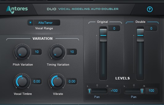 Antares AVOX Duo 人声双音效果插件 Win Mac