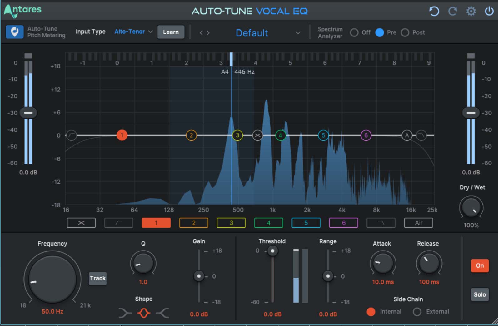 人声动态均衡效果器 Antares Auto-Tune Vocal EQ v1.0.0 Win