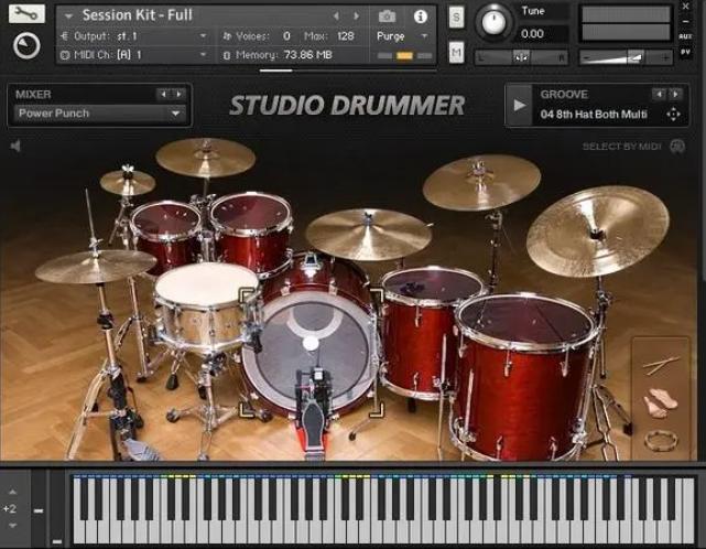 Native Instruments Studio Drummer v1.4.0 工作室鼓音源
