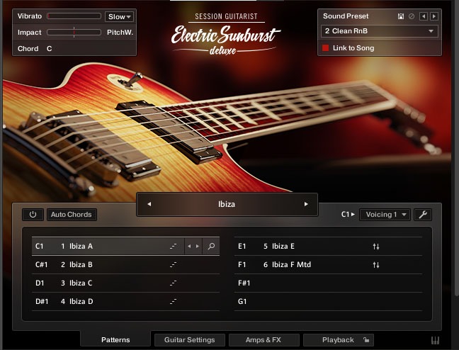 旭日电吉他 Native Instruments Session Guitarist Electric Sunburst Deluxe v1.1.0