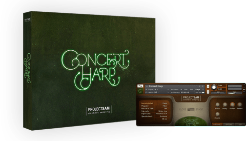 ProjectSAM Concert Harp v1.3 最好听的竖琴音色