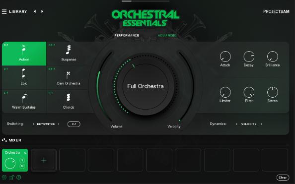 ProjectSAM Orchestral Essentials 1 v2.0 管弦乐综合