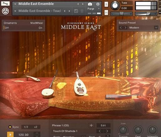 Native Instruments Middle East v1.1.1 中东民乐 弹拨/打击乐