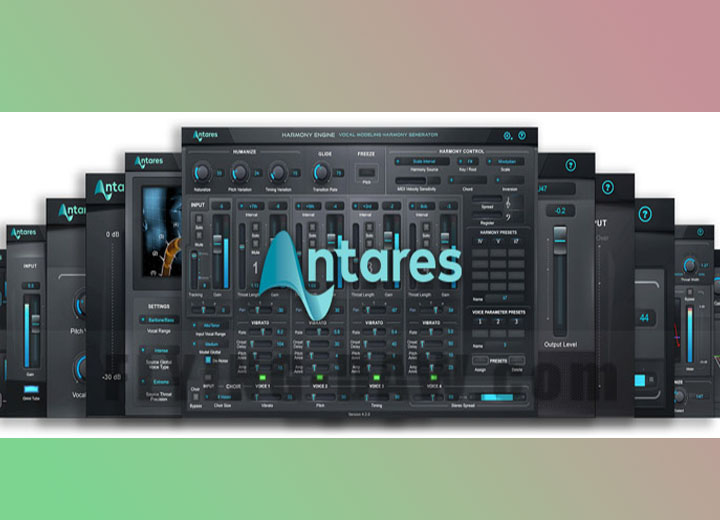11个人声处理插件套装 Antares AVOX Bundle v4.4.0 Mac（包含Harmony Engine Mic Mod ARTICULATOR ASPIRE CHOIR DUO MUTATOR PUNCH SYBIL EROSAT WARM）