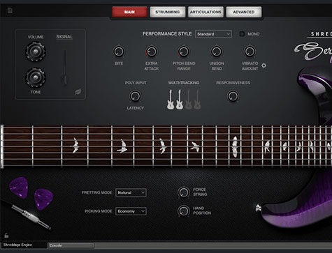 7弦电吉他 Impact Soundworks Shreddage 3 Serpent
