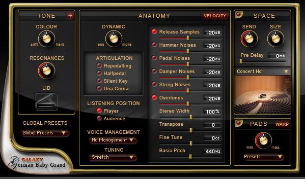 Best Service Galaxy II 施坦威三角钢琴