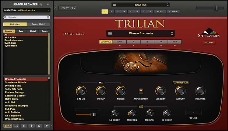 四巨头贝斯 Spectrasonics Trilian v1.6.4c