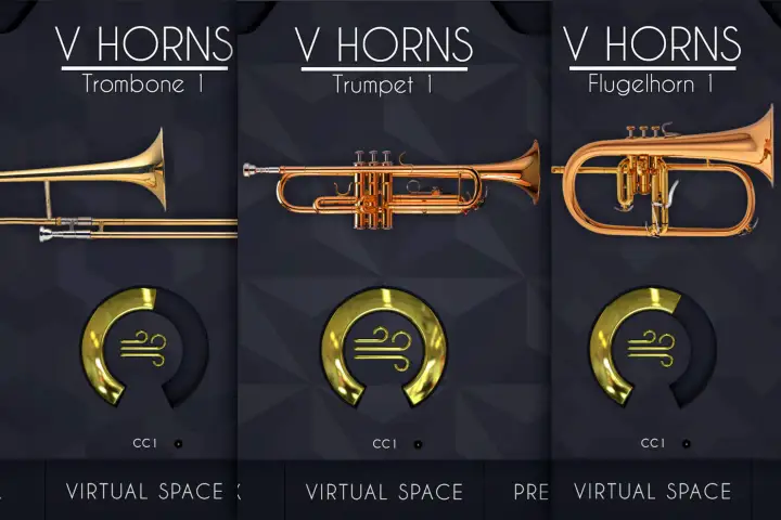 铜管 UVI Acoustic samples VHorns Brass Section 1.0 for Falcon