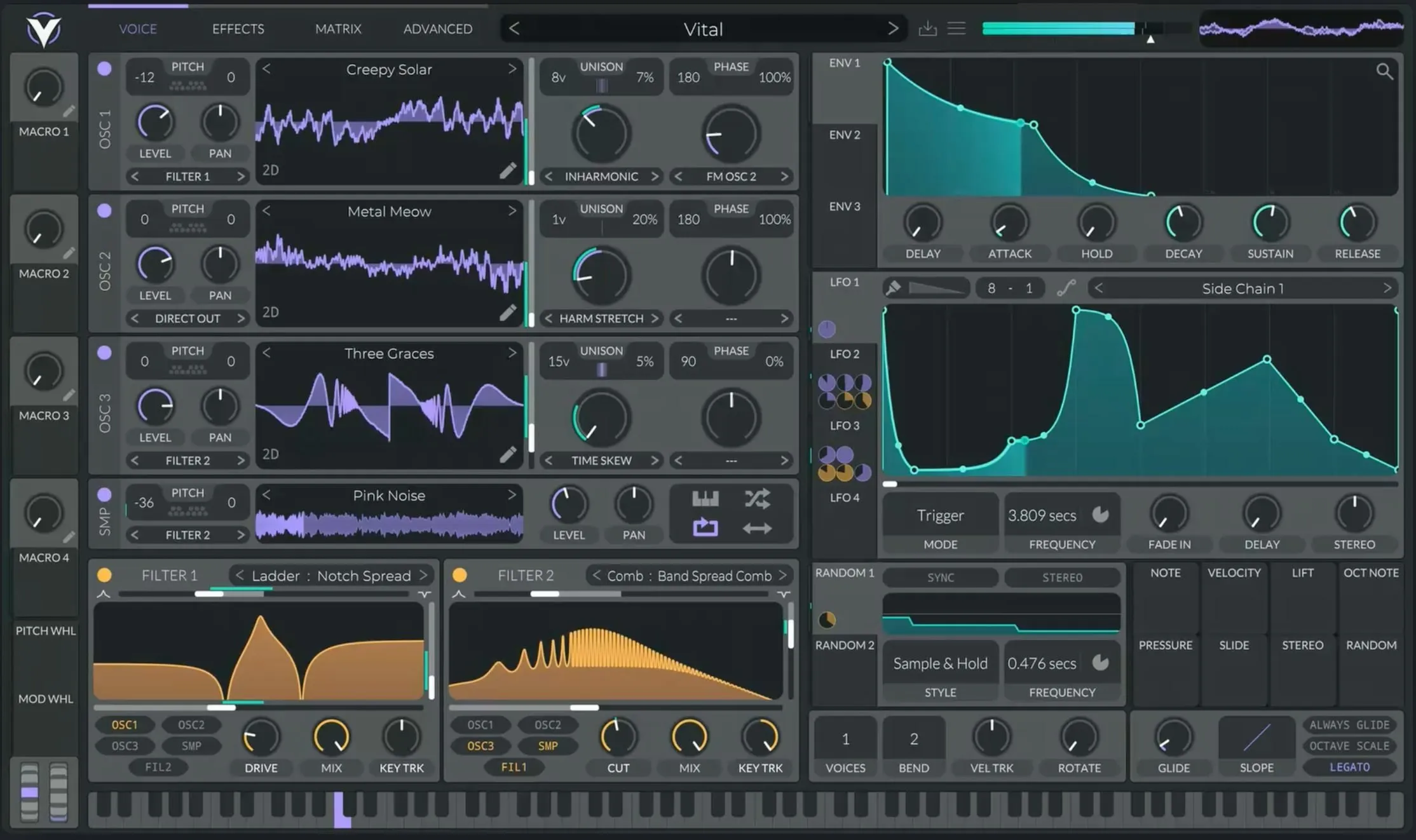 Vital Audio Vital Pro v1.5.5 光谱变形波表合成器