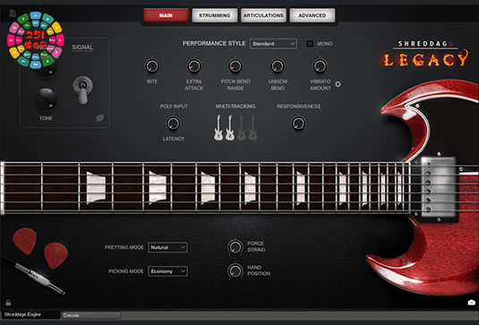 电吉他 Impact Soundworks Shreddage 3 Legacy