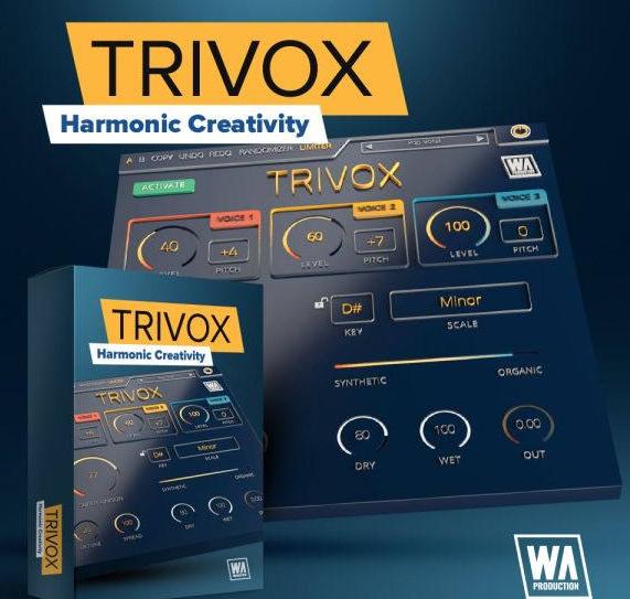 W.A Production Trivox v1.0.0 Win 和声效果器插件