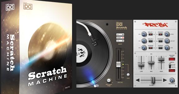 DJ打碟机 UVI Falcon Scratch Machine