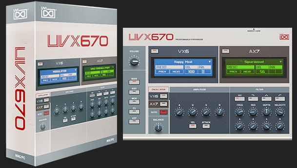 80年代模拟混合合成器 UVI Soundbank UVX670 v1.0.2 for Falcon
