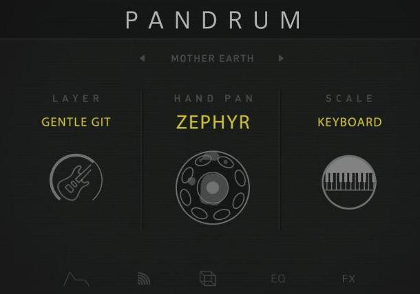Cinematique Instruments Pandrum 手碟音源