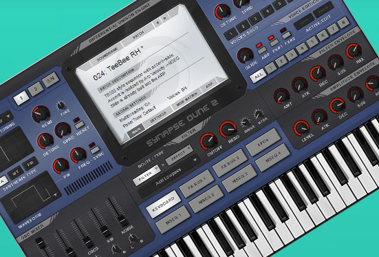 Synapse Audio DUNE 沙丘合成器 使用教程