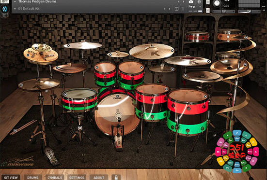 托马斯·普利金鼓  MixWave Thomas Pridgen Drums v1.1.1