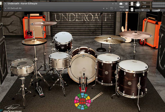 重金属乐队鼓手 MixWave Underoath Aaron Gillespie