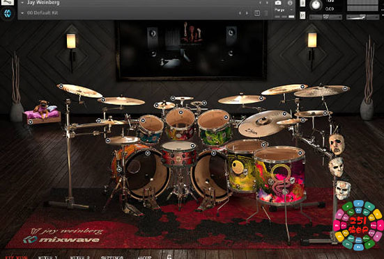 重金属鼓音源 Mixwave Jay Weinberg