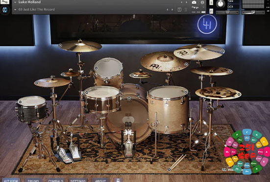 现代架子鼓 Mixwave Luke Holland Drums
