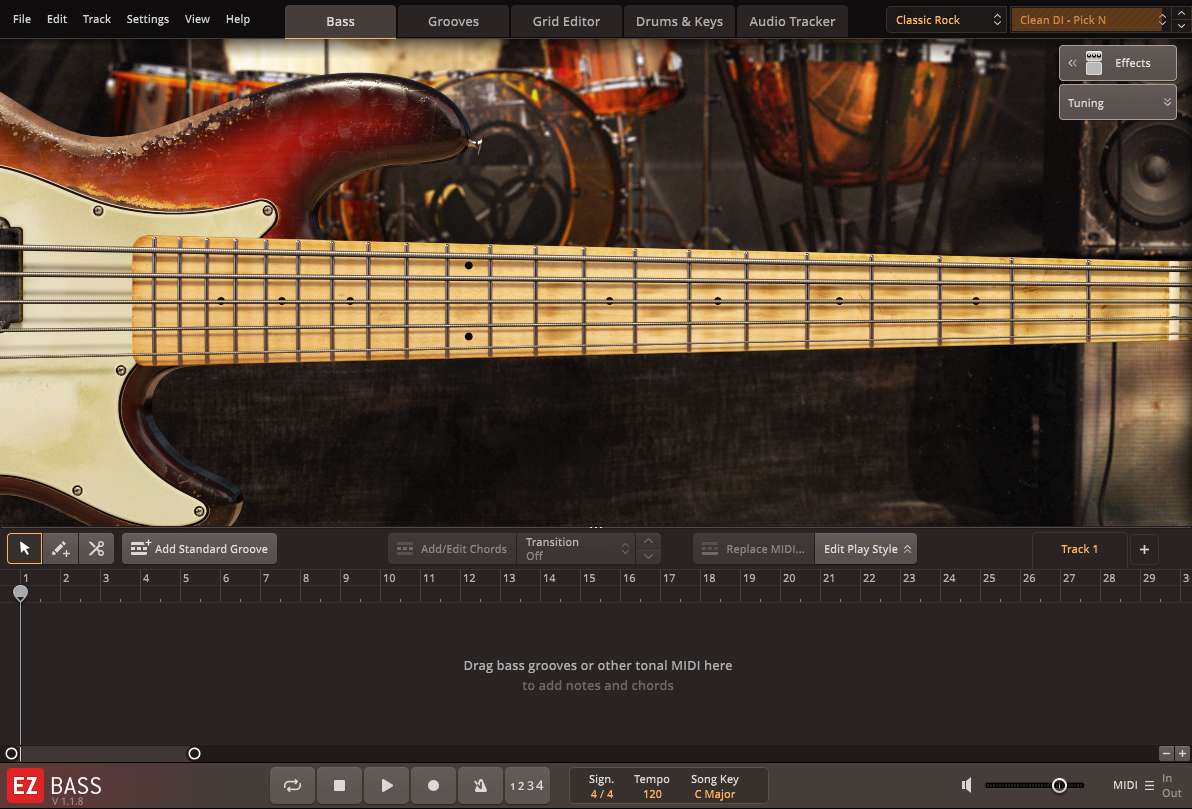 Toontrack EZbass 完整版扩展音色包