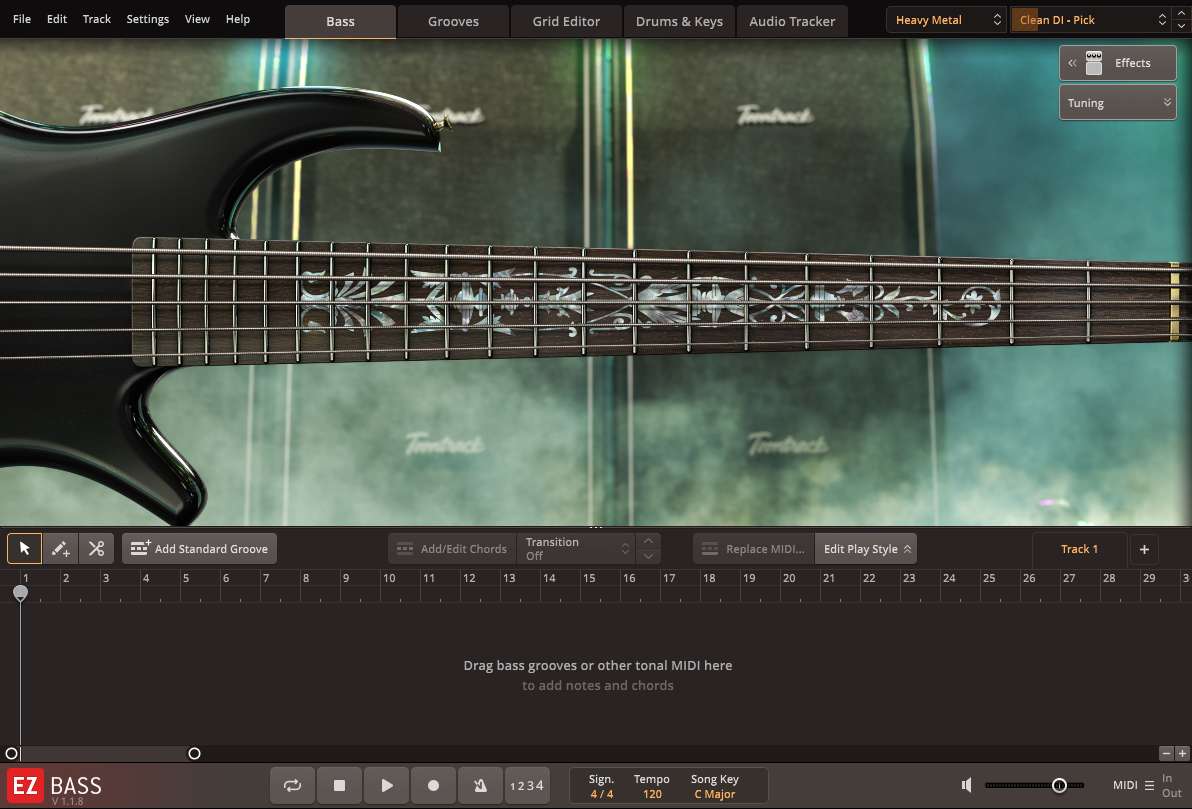 Toontrack EZbass 完整版扩展音色包