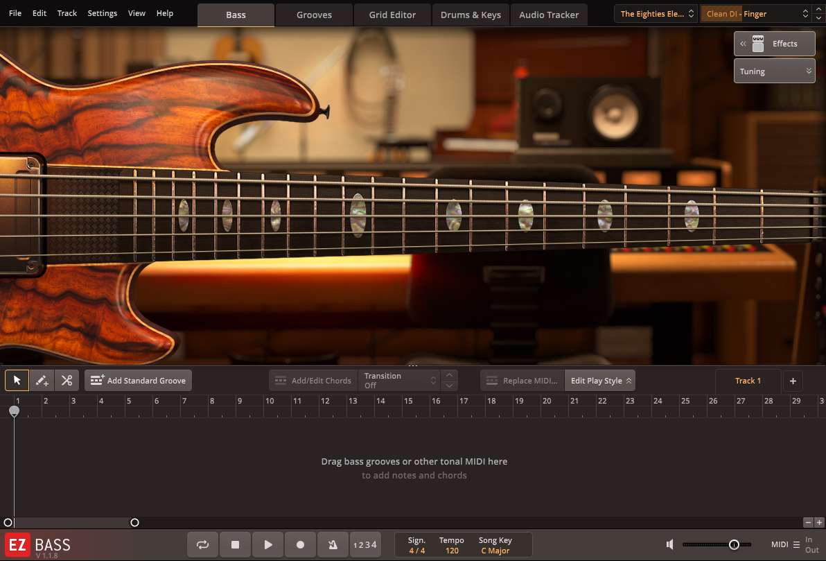 Toontrack EZbass 完整版扩展音色包