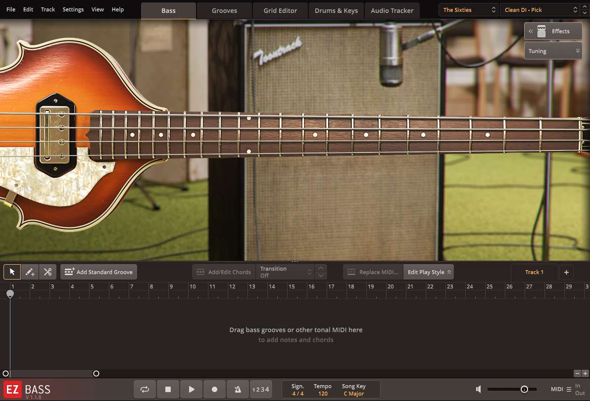 Toontrack EZbass 完整版扩展音色包