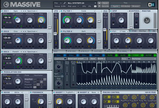 经典电子合成器 Native Instruments Massive v1.6.0