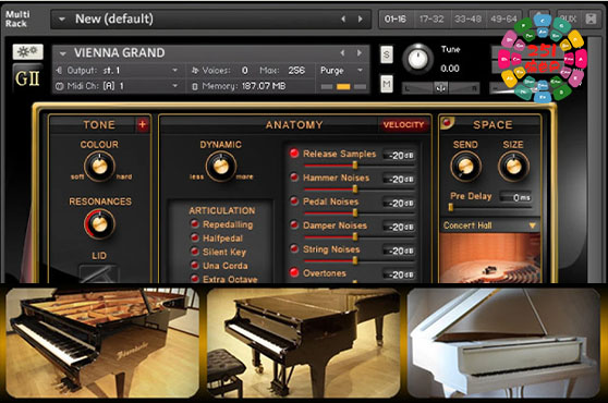 Best Service Galaxy II Pianos 三角钢琴合集