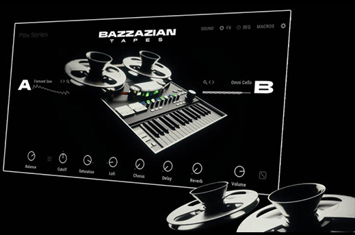嘻哈综合音色 Native Instruments Play Series Bazzazian Tapes