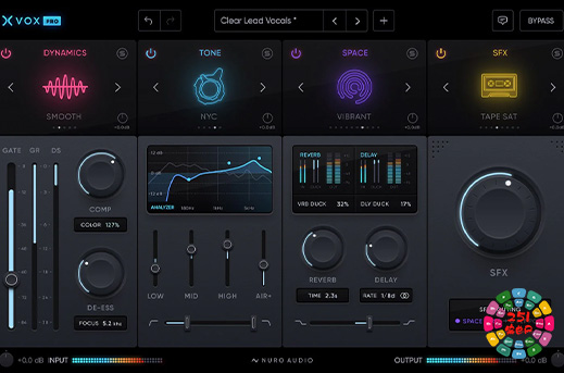 人声混音插件套装 Nuro Audio Xvox Pro v1.0.3