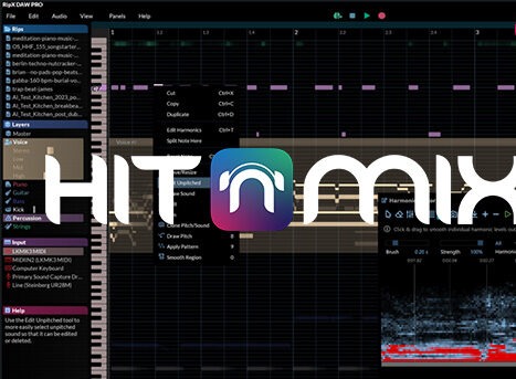 扒带神器 音频分离软件 Hit n Mix RipX DAW PRO v7.0.2 Mac HCiSO