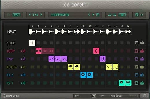乐句loop处理切片插件 Sugar Bytes Looperator v1.1.0 Mac