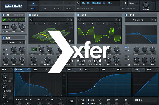 血清合成器皮肤+17883预设 Xfer Records Serum v1.368 + Skin + 17883 Preset Win