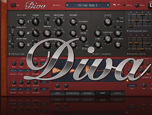 Uhe Diva v1.4.7 R2R 经典电子合成器