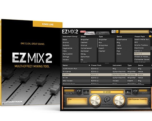 智能一键混音插件 Toontrack EZmix v2.2.4 CE