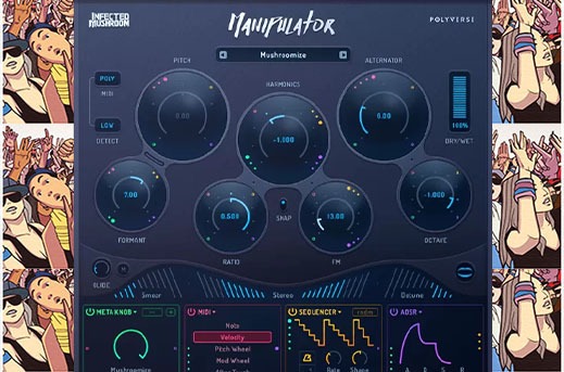 人声电音变声效果器 Polyverse Music Infected Mushroom Manipulator v1.0.3