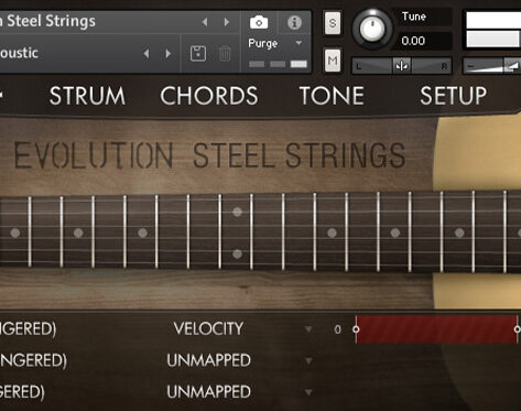钢弦民谣吉他 Orange Tree Samples Evolution Steel Strings