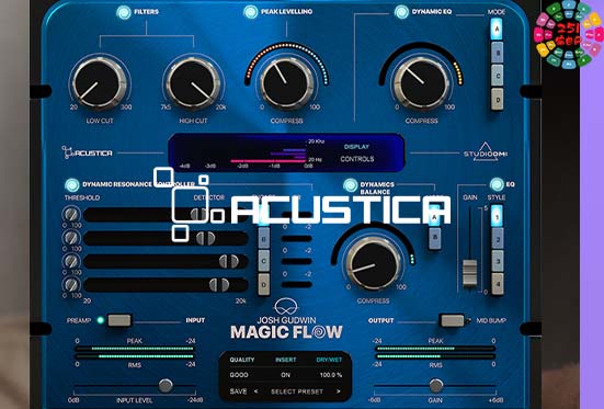 AA通道条插件 Acustica Audio Magic Flow v2024 Win/Mac