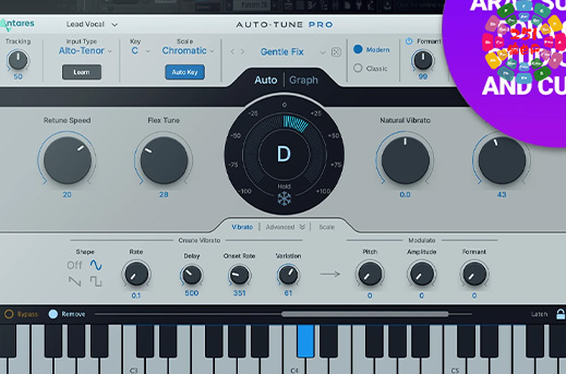 人声自动修音 电音插件 Antares Auto-Tune Pro X v10.3.1 CE Win