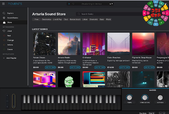 混合电子合成器 Arturia Pigments 5 v5.0.3