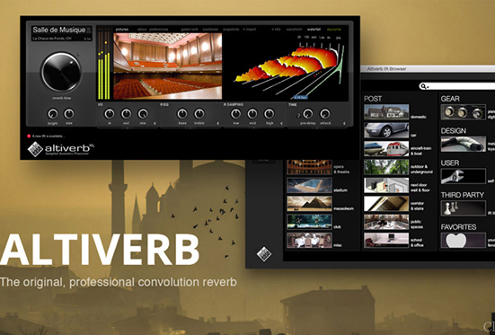 Audio Ease Altiverb 7 Mac 卷积混响插件