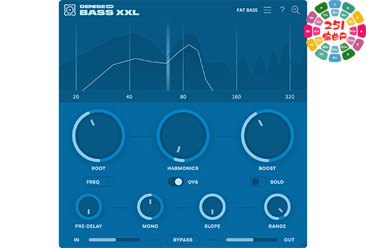低音增强效果器 Denise Audio Bass XXL v1.0.0 R2R