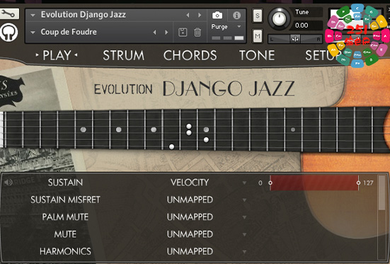 原声爵士吉他音色库 Orange Tree Samples Evolution Django Jazz