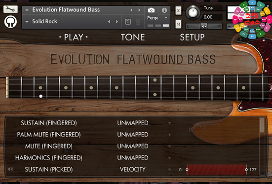 经典P型电贝司 Orange Tree Samples Evolution Flatwound Bass